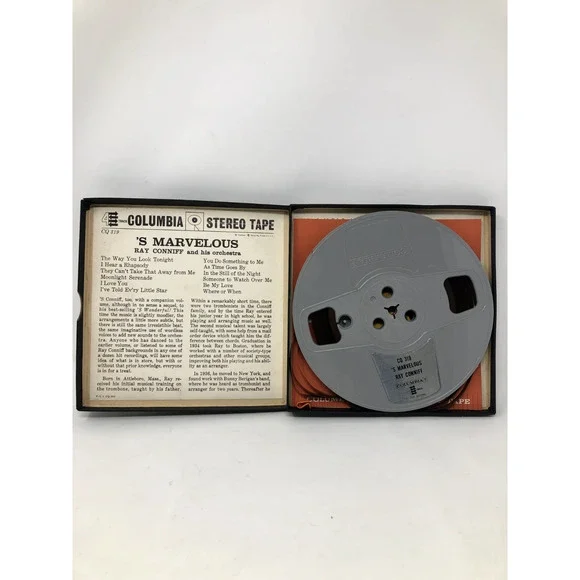 Lot of 4 Ray Conniff Reel to Reel Tapes Greatest Hits + More